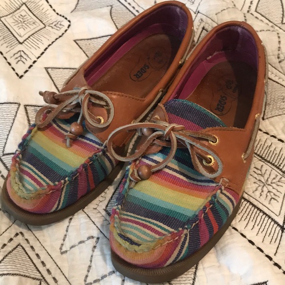 Sperry Shoes - Size 9.5 Serape Sperry Topsider